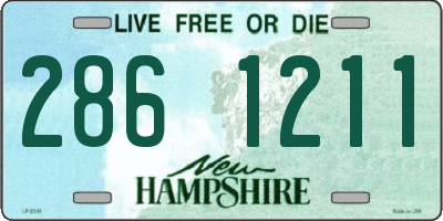 NH license plate 2861211