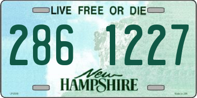 NH license plate 2861227