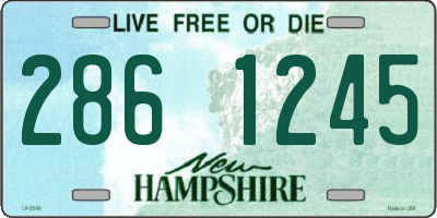NH license plate 2861245
