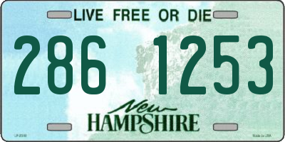 NH license plate 2861253