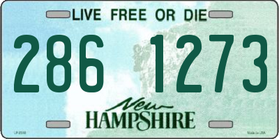 NH license plate 2861273