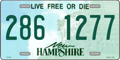 NH license plate 2861277