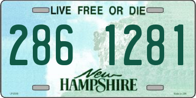 NH license plate 2861281