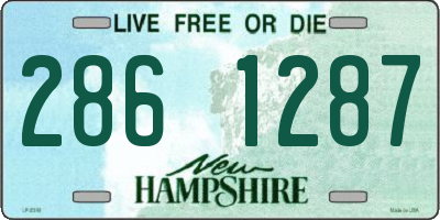 NH license plate 2861287