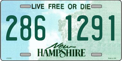 NH license plate 2861291