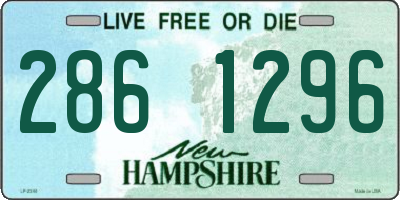 NH license plate 2861296