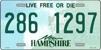 NH license plate 2861297