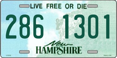 NH license plate 2861301