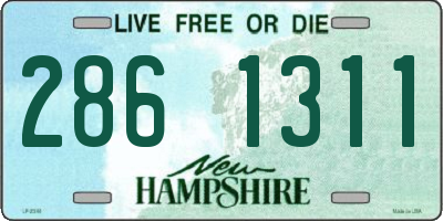 NH license plate 2861311