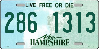 NH license plate 2861313