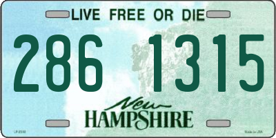 NH license plate 2861315