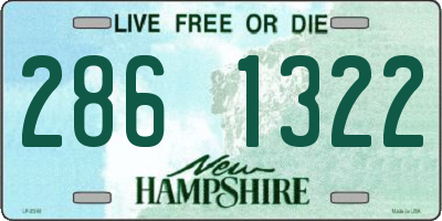 NH license plate 2861322