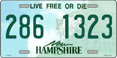 NH license plate 2861323