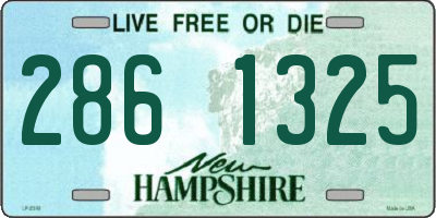 NH license plate 2861325