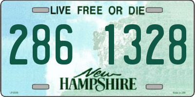 NH license plate 2861328