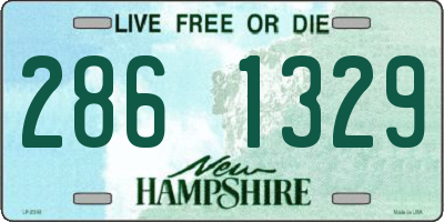 NH license plate 2861329
