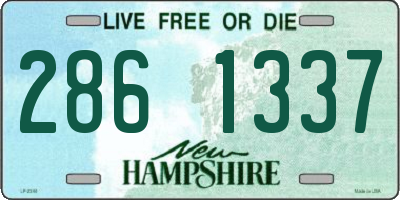 NH license plate 2861337