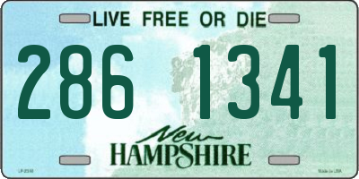 NH license plate 2861341