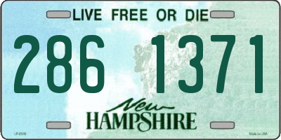 NH license plate 2861371