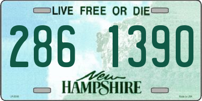 NH license plate 2861390