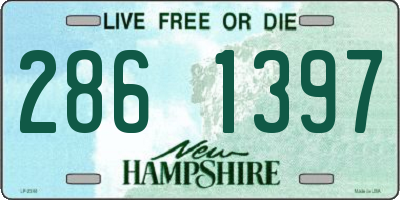 NH license plate 2861397