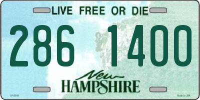 NH license plate 2861400