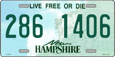 NH license plate 2861406