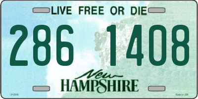 NH license plate 2861408