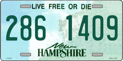 NH license plate 2861409