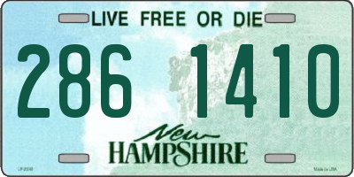 NH license plate 2861410