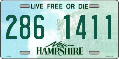 NH license plate 2861411
