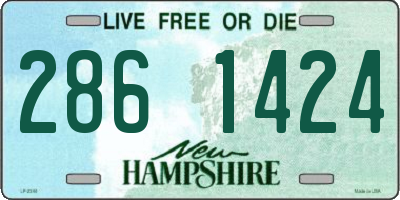 NH license plate 2861424