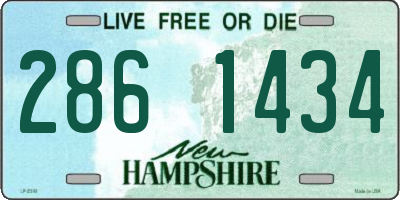 NH license plate 2861434