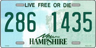 NH license plate 2861435