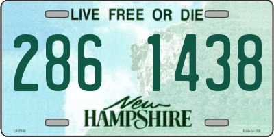 NH license plate 2861438