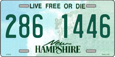 NH license plate 2861446