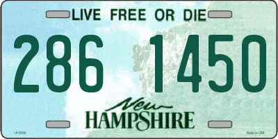 NH license plate 2861450