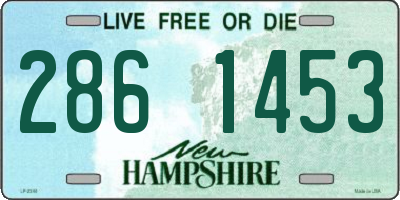 NH license plate 2861453