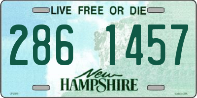NH license plate 2861457