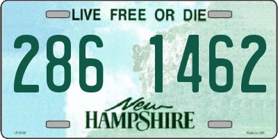 NH license plate 2861462