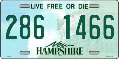NH license plate 2861466