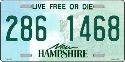 NH license plate 2861468