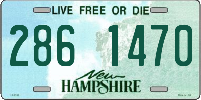 NH license plate 2861470