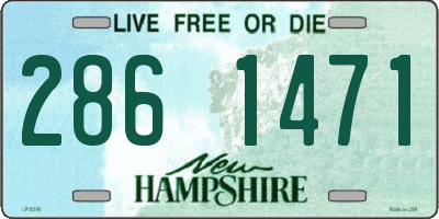 NH license plate 2861471