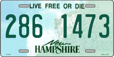NH license plate 2861473