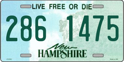 NH license plate 2861475