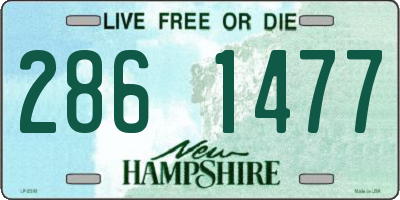 NH license plate 2861477