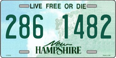 NH license plate 2861482