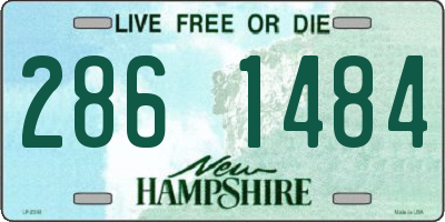 NH license plate 2861484
