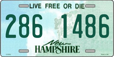 NH license plate 2861486
